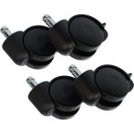 Supervac 50MM Sandalye Tekerleği 11MM Pimli Geçme Teker Frenli 4'lü - Standart