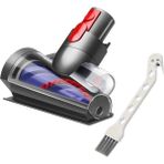 Supervac Dyson V10 ile Uyumlu Mini Türbin Başlık Anti-Tangle & Temizleme Fırçası - 1 Adet
