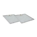 SUPERVAC Esty 2240 Lx6 26,2x25,3 Cm Aspiratör Davlumbaz Alüminyum Yağ Filtresi 4 Kat Kaliteli Filtrasyon, 2 Adet