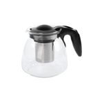 Supervac Philips HD7301 Daily Collection ile Uyumlu Çelik Süzgeçli Cam Demlik - 900 ml