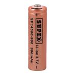 Supex 18650 2500 Mah 3.7V Li-on Düz Kafa