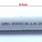 Supex 2.4Volt 2000mAh 2'li Üst Üste Şarzlı Süpürge Pili