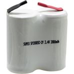 Supex 2li Yanyana Süpürge Pili 2.4 V 2000 Ma 1,2 V Yok Tek Kullanımlık Alkalin Piller 0850-0004