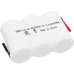 Supex 3lü Yanyana Süpürge Pili 3.6V 2000MA 1,2 V Yok Tek Kullanımlık Alkalin Piller 0850-0004 - 1 Adet