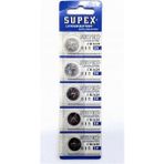 Supex CR1620-C5 3V Lityum Düğme Pil 5'li Paket - 001-Renkli