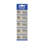 SUPEX CR1632 3V Lityum Düğme Pil 5'Lİ Kart