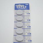 Supex CR2450 3V Lityum Düğme Pil 5 Li
