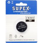 Supex CR3032 3 Volt Tekli Lityum Pil