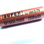 Supex ICR14500-900F-5C 900MA 3.7V 5C Lityum Pil