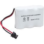 Supex Nı-Cd 3lü Kısa Açık 3.6V 300 Mah Telsiz Telefon Pili (SP-300) 1,2 V Yok Tek Kullanımlık Alkalin Piller 0850-0004 - 1 Adet