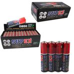 Supex R03 1.5 Volt Çinko Karbon AAA İnce Kalem Pil 60'lı Kalem Pil