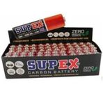Supex R6 Çinko 60'lı Kalem Pil