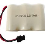 Supex SP-300 Ni-CD 3.6V 300mAh Telsiz Telefon Pili