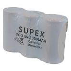 Supex Yanyana Süpürge Pili 3.6V 2000 Mah 3'lü