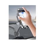 Suporte Ayna Bağlantılı Motorsiklet Telefon Tutucu 4.7-7.0 Inç Arası Telefonlara Uyumlu