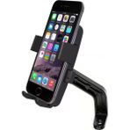 Suporte Ayna Bağlantılı Otomatik Kilitli Motorsiklet Telefon Tutucu 4.7-7.2 Inç Arası Telefonlara Uyumlu