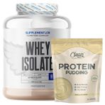 Supplementler.com Isolate Protein 2000 Gr + Clean Powders Protein Pudding Kombinasyonu Aromasiz