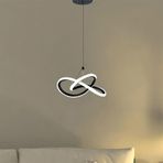 Supply Home Modern 3 RenkliTekli Krom Sarkıt LED Beyaz Power Ledli Salon Mutfak Oda Hol Ledli Avize