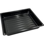 Süppürge Dikdörtgen Ile Uyumlu Emaye Fırın Tepsisi – 33,5 × 37 cm – Derinlik 5 cm - 1