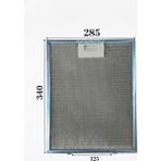 Süppürge Dominox Ile Uyumlu Davlumbaz 28,5X34 cm Arka Ara 12,5 cm Aspiratör Filtresi