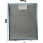 Süppürge Esty Ile Uyumlu Davlumbaz 22X28,5 cm Arka Aralık 12,5 cm Aspiratör Filtre