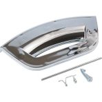 Süppürge Hotpoint Ile Uyumlu Çamaşır Makinesi Kapak Mandal Tutamağı Inox - 1