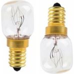 Süppürge Süsler Ile Uyumlu Ankastre Davlumbaz Buzdolabı Fırın 15 Watt Gün Işığı 300° Halojen Ampül 2 Adet