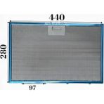 Süppürge Teka Ile Uyumlu Davlumbaz Filtresi 44X28 cm Arka Ara 10CM Aspiratör Filtresi