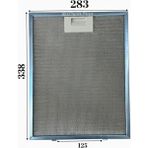 Süppürge Termikel Ile Uyumlu Davlumbaz 28,3X33,8 cm Arka Ara 12,5 cm Aspiratör Filtre