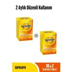 Supradyn 2 Aylık Düzenli Kullanım Paketi: 2x30 Daily Film Kaplı Tablet, Yetişkin Multivitamin - 60 Tablet