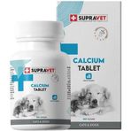 Supravet Calcium Kedi ve Köpekler İçin 75 Adet Kalsiyum Tablet