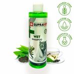 Supravet Diş Parazit Karşıtı 200 ml Tüy Dökülme Engelleyici Çay Ağacı Özlü Kedi Şampuanı