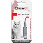 Supravet Kedi Deri ve Tüy Bakım Yağı; Bit Pire Parazit Uzaklaştırıcı 1 ml