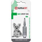 Supravet Küçük Irk Köpek Deri ve Tüy Bakım Yağı; Bit Pire Kene Dış Parazit Ense Damlası 1-10 kg (1 ml)