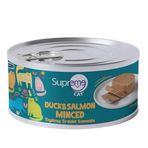Supreme Cat Kıyılmış Ördekli ve Somonlu Yaş 85 gr Kedi Mama