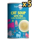 Supreme Cat Ton Balıklı 5x135 ml Kedi Çorbası