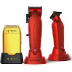 Supreme Trimmer Iguana Vader Crunch 3’lü Tıraş Makinesi Seti – Profesyonel Saç Sakal Kesim Tıraş Makinesi - Renkli