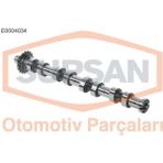 Supsan E0004034 E0004034 Eksantrik Mili Egzoz 206 207 307 406 Partner / Focus 1.6 Hdı 1.6 Tdcı