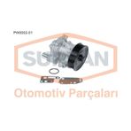 Supsan Pw0002-01 Devırdaım Su Pompası Transıt V184 2.2-2.4 Tdcı 01 Land Rover Defender 2.4 Td4 4 4 07