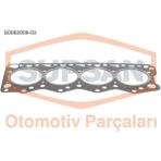 Supsan S0082009-03 S0082009-3 Silindir Kapak Contası 3 Delık Ducato 2.5 Td 8140.27 Saçlı