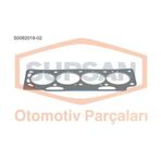 Supsan S0082018 Süpsan -02 Süpsan Silindir Kapak Contası 2 Delik R19 Clıo