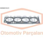 Supsan S0082019-01 S0082019-1 Silindir Kapak Contası 1 Delık R19 Clıo Kangoo Megane 1.9d F8Q Saçlı Klıngrit
