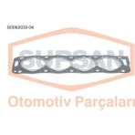 Supsan S0082033-04 S0082033-4 Silindir Kapak Contası 4 Çentık Partner 1.9d Xud9 1.8d Xud7 Saçlı Klıngrit
