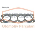 Supsan S0082050-05 S0082050-5 Silindir Kapak Contası 5 Çentık Partner 1.9d Xud9 1.8d Xud7 Saçlı Klıngrit