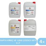 Supta Kireç ve Leke Çözücü Seti 5 Lt