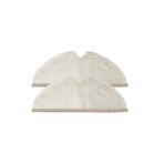 Supurgeavm S5 Max ile Uyumlu Mop Fiber Yedek Bezi, 2'li Set, Gri