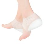 SUPVOX Silikon Yükseltilmiş İç Taban, Topuk Koruması, Jel Yastık, Topuk Dikeni Yükseltme, Topuk Yastığı, Topuk Çorabı, Ayak Bakımı, Kadınlar ve Erkekler için, 1 Çift (3,5 cm)