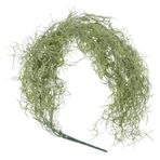 SUPVOX Simüle Sulu Meyveler El Sanatları Için Sahte Çim Teraryum Yosunu Dekorasyon Için Sahte Çiçekler Bitki Yosunu Kurutulmuş Yeşillik Centerpieces Için Yapay Çim Light Green Plastik
