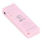 SUPYINI Kayıpsız ses kalitesine sahip taşınabilir MP3 çalar, çok fonksiyonlu fonksiyonlar, 64 GB'a kadar hafıza kartını destekler, öğrenciler için ideal (pembe)