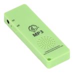SUPYINI Kayıpsız ses kalitesine sahip taşınabilir MP3 çalar, çok fonksiyonlu fonksiyonlar, 64 GB'a kadar hafıza kartını destekler – Öğrenciler için ideal (yeşil)